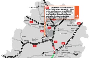 Wybrano ofertę na budowę odcinka S14 - obwodnicy Łodzi