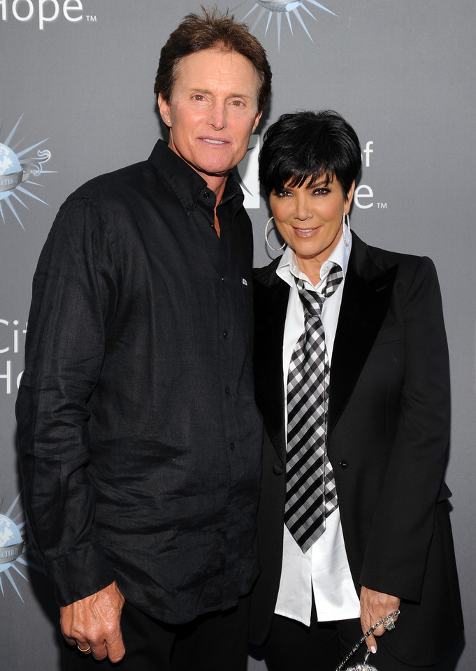 Tak zmieniali się bohaterowie "Z Kamerą u Kardashianów":  Bruce Jenner i Kris Kardashian w 2011 roku