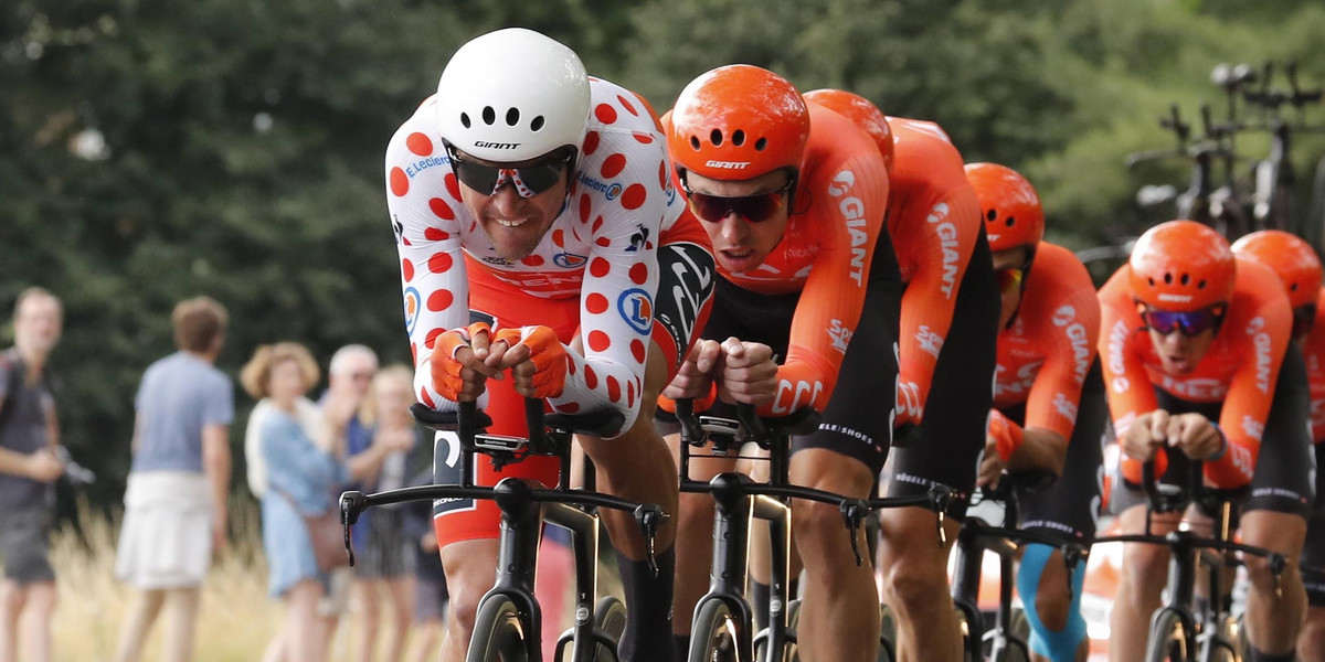 Ekipa kolarska CCC szykuje się do Tour de France