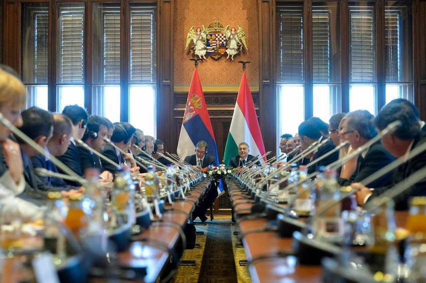 Zajednička sednica vlada Mađarske i Srbije