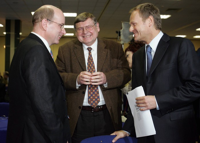 Jan Rokita i Donald Tusk