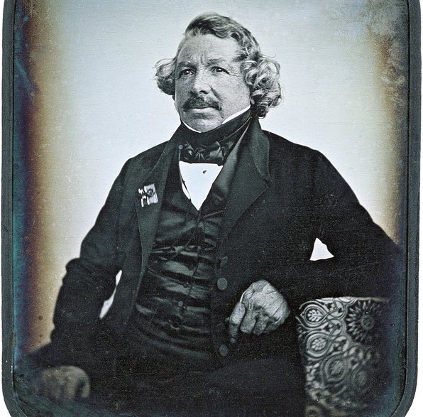 Louis Jacques Mandé Daguerre w 1844 r.