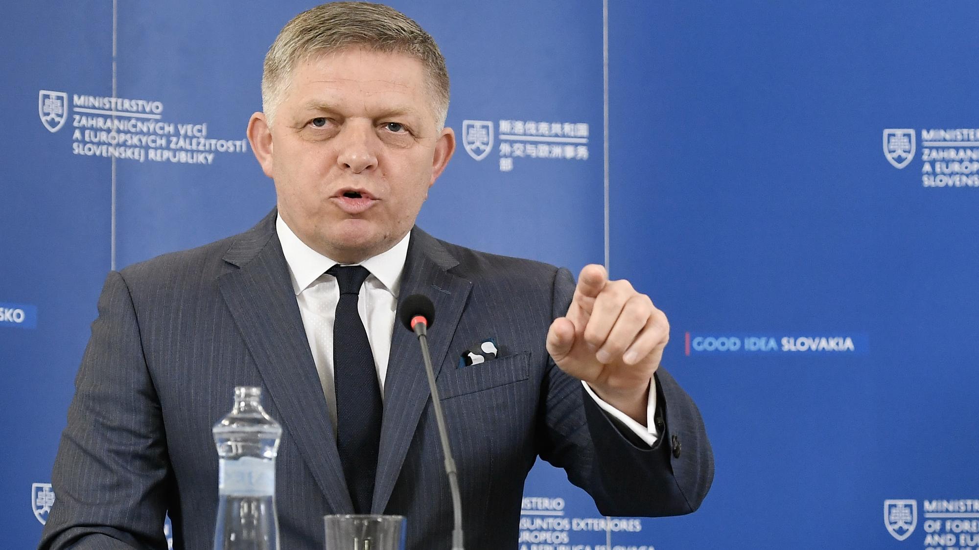 Predseda vlády SR Robert Fico.