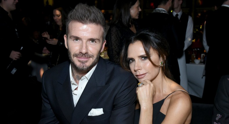 David and Victoria Beckham