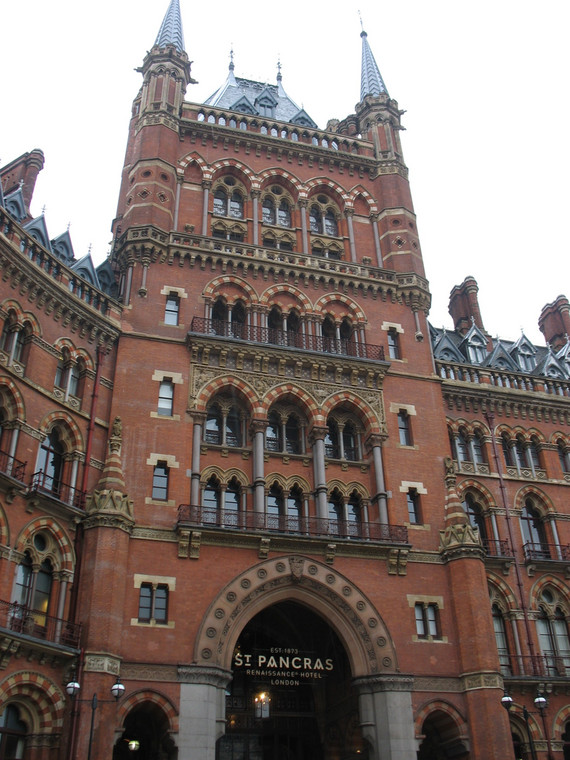 London St Pancras International - XIX-wieczny dworzec, prawdziwa perełka architektoniczna