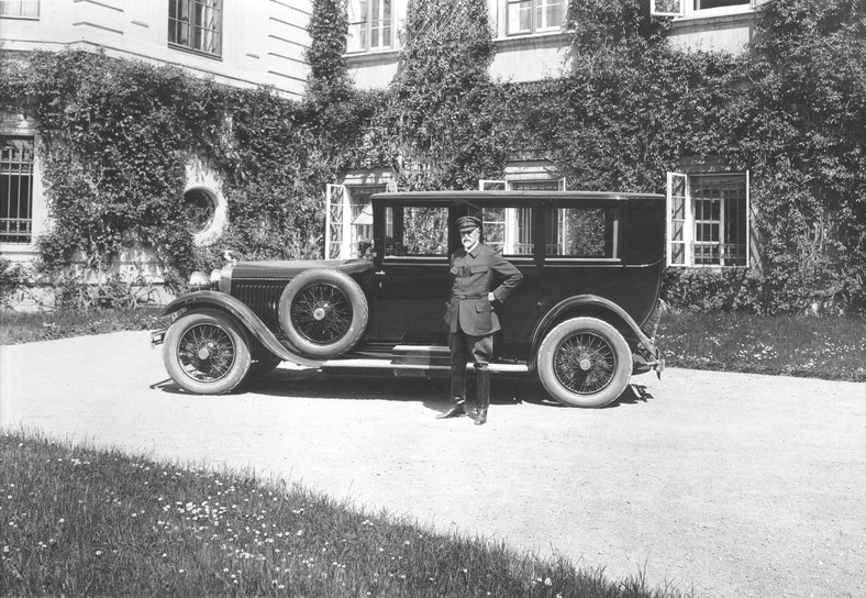 Skoda Hispano-Suiza - prezydent T.G. Masaryk 9 maja 1926 r. stal się pierwszym włąścicielem