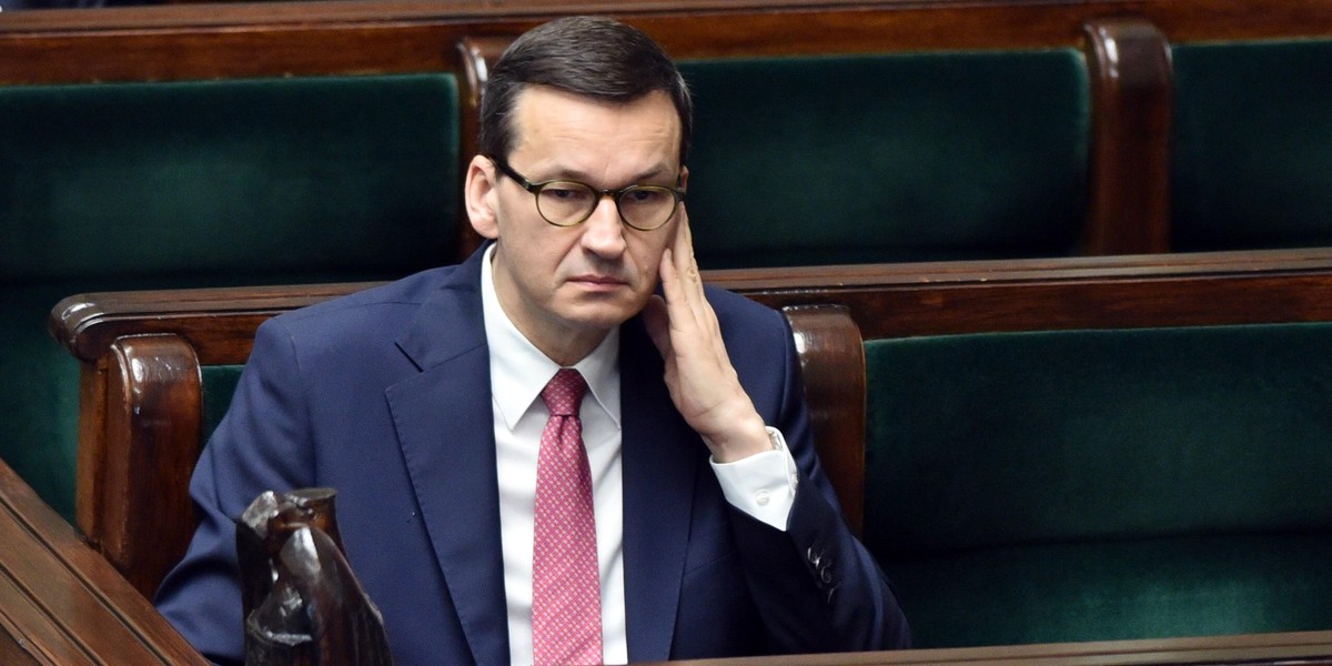 Premier Mateusz Morawiecki