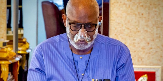 Ondo State governor, Rotimi Akeredolu [ONSG]