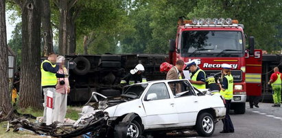 Seria wypadków. 4 ofiary, 3 drogi krajowe zablokowane