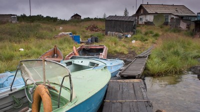 Stacja meteorologiczna w Magadanie, Syberia