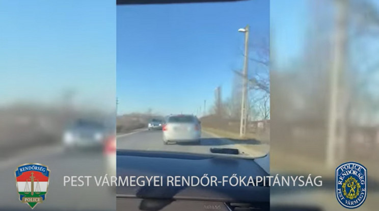 Budakalásztól egészen Dunakesziig üldöztek egy fiatal nőt a rendőrök / Fotó: police.hu