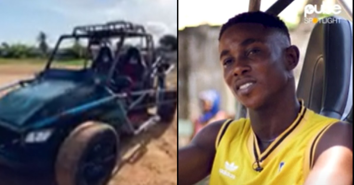How Ghanaian mechanic Emmanuel Geraldo built a car after dropping out of school - Vimarsana News