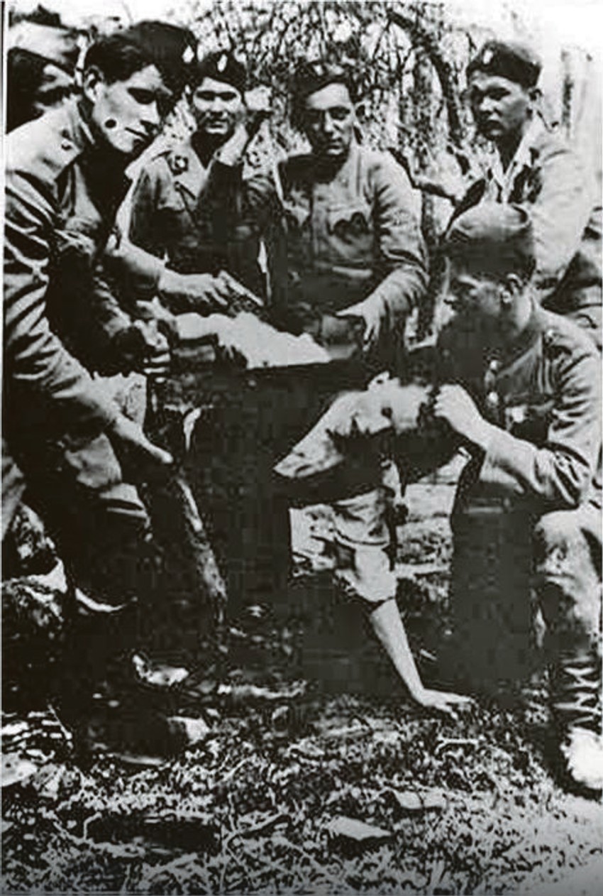 Decu su terali da gledaju kako ustaše ubijaju i kolju