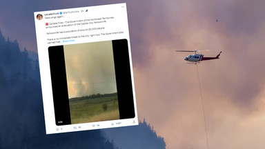 Pożary na północy Kanady. Trwa ewakuacja mieszkańców i turystów