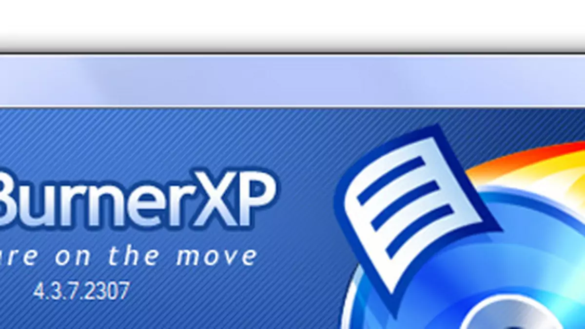 CDBurnerXP 4.3.7.2307 najwygodniejsze wypalanie płyt za darmo download, darmowe