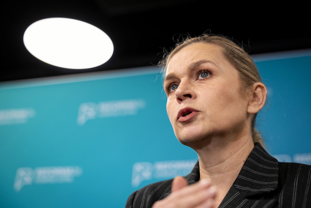 Ministra edukacji Barbara Nowacka