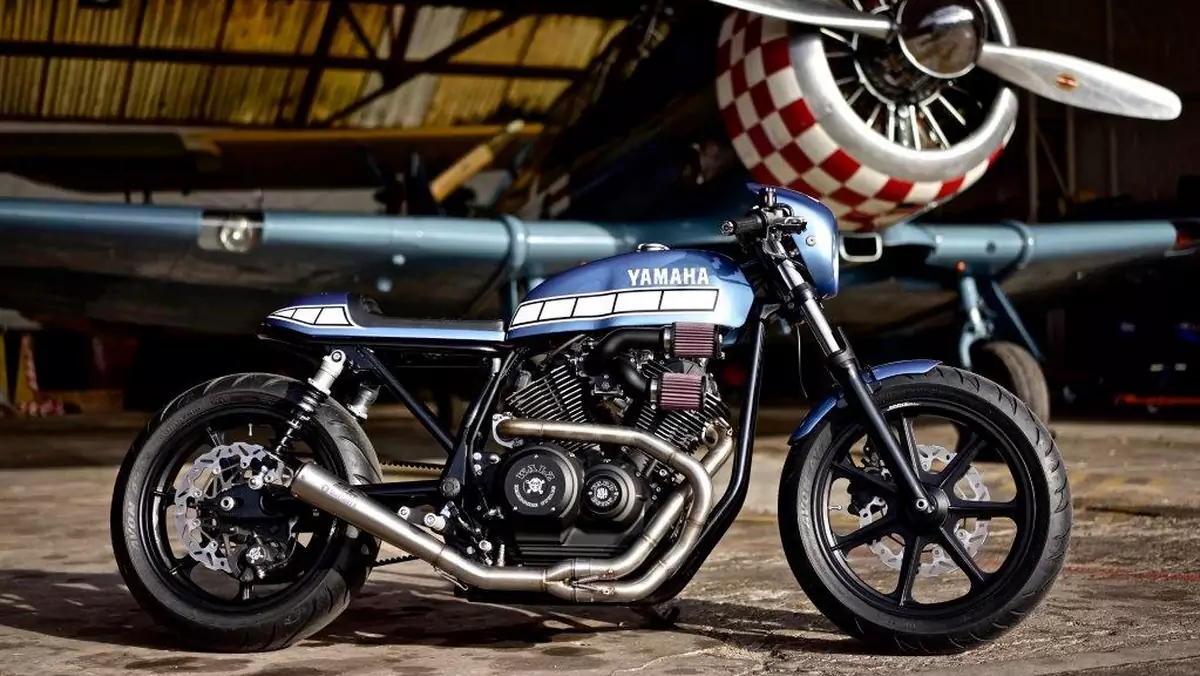 Yamaha XV950 „El Ratón Asesino” - Café racer Marcusa Walza w ramach projektu Yard Built