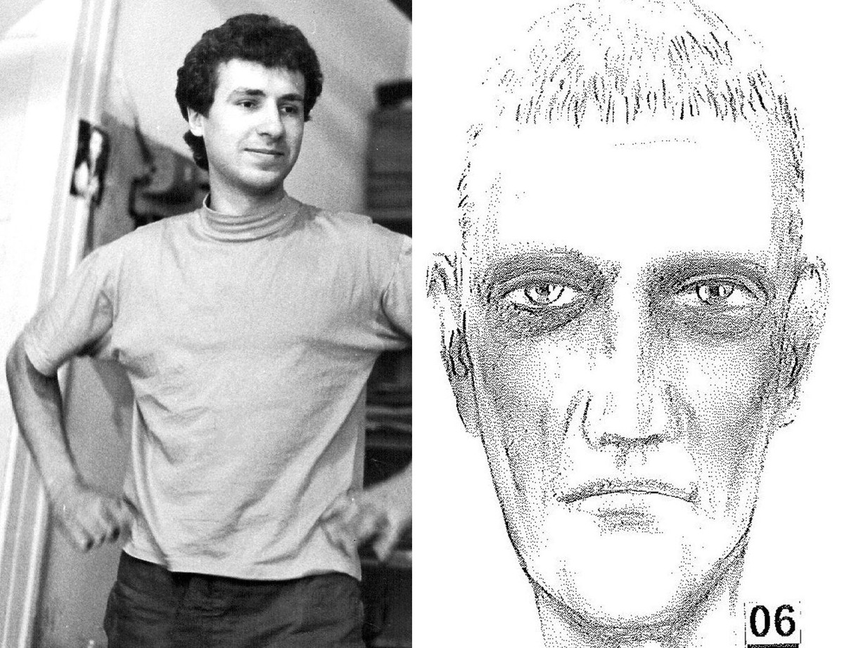 Jarosław Ziętara i poszukowany mężczyzna (materiały prasowe)