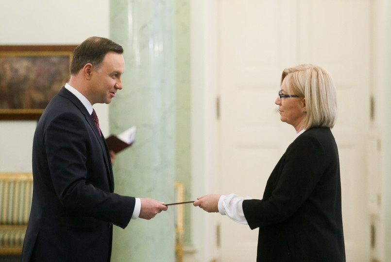 Prezydent Andrzej Duda powołał sędzię Julię Przyłębską na prezesa Trybunału Konstytucyjnego.