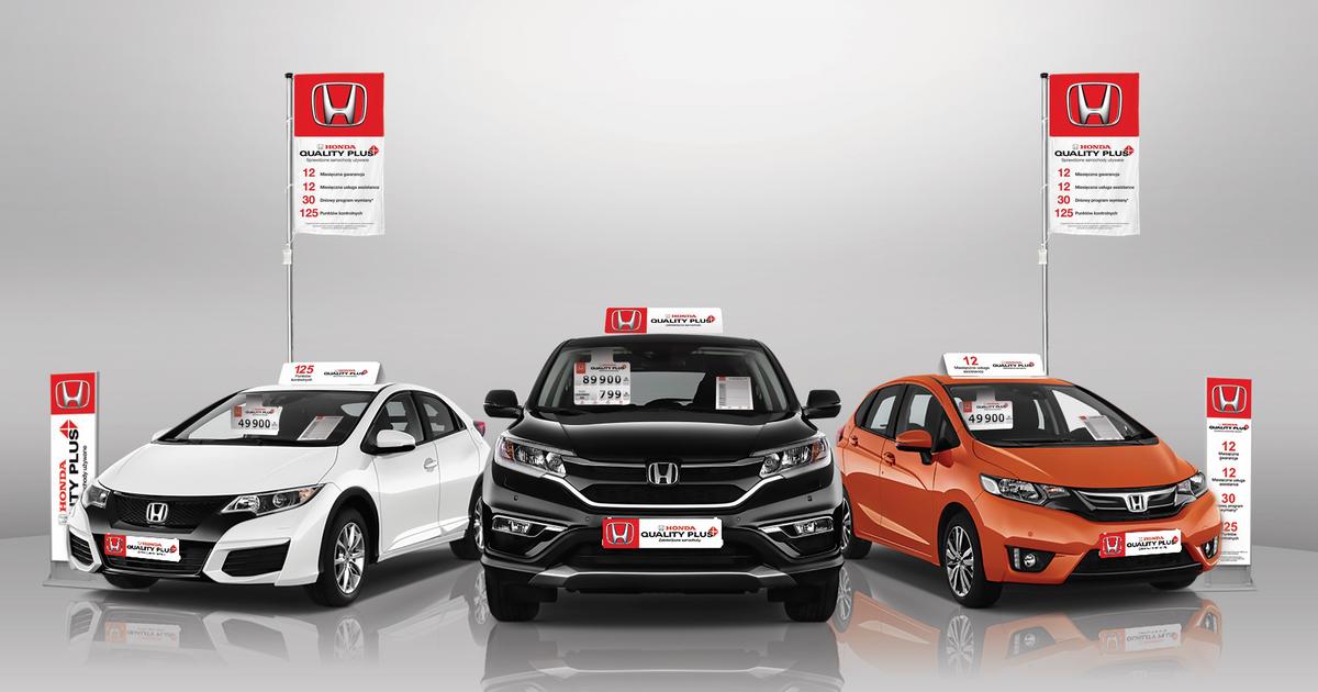 Honda Quality Plus używane auta od dilera