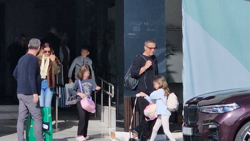 Željko i Jovana Joksimović sa decom