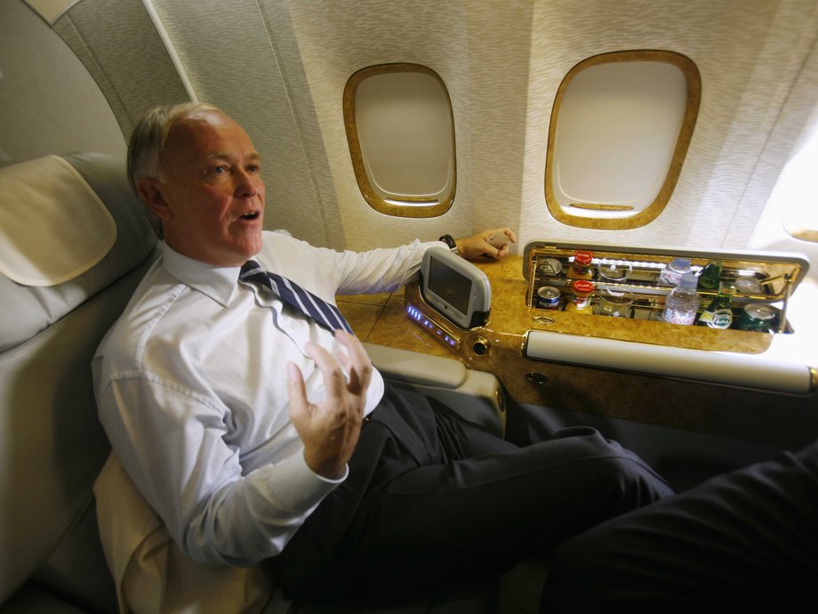 Emirates President Sir Tim Clark.