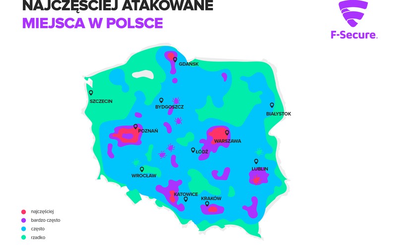 Mapa ataków hakerskich