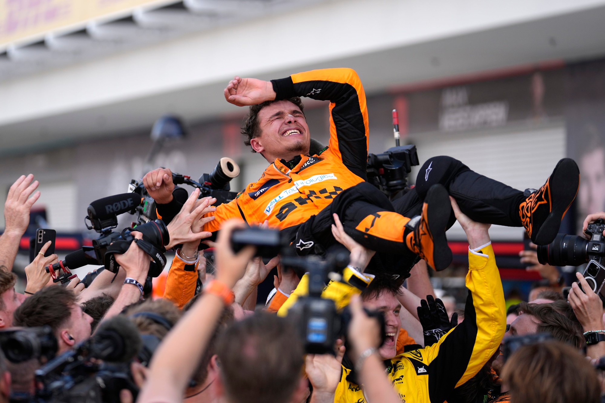 Veľká cena Miami: Britský pretekár Lando Norris (McLaren).