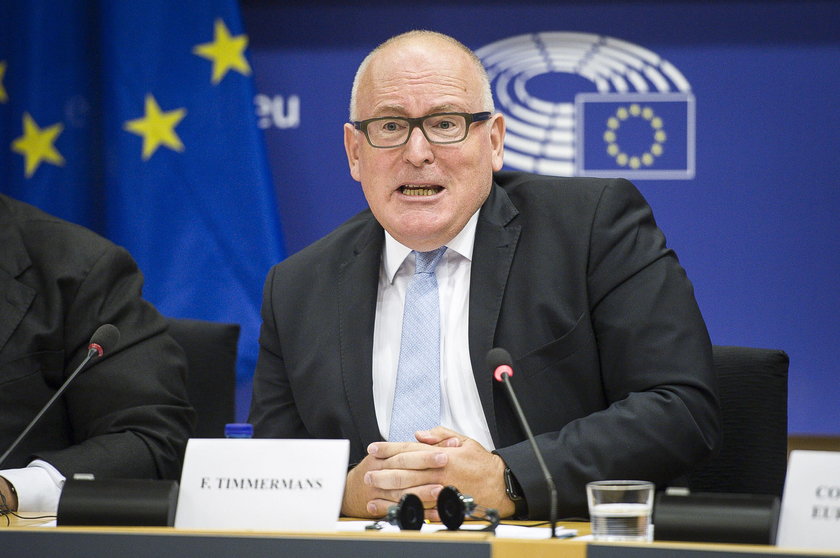 Timmermans znowu o Polsce. „Nie jestem optymistą"