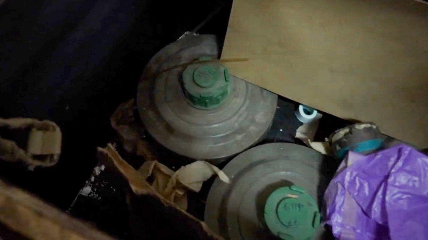 Nagazne mine u kutijama | Foto: BBC