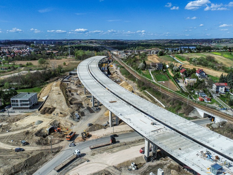 Budowa S7 na odcinku odcinku Widoma - Kraków