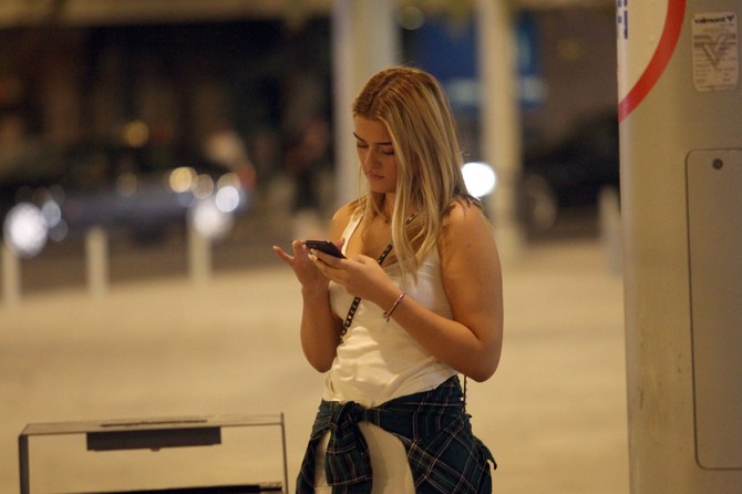 Sonja Polić juče u Beogradu
