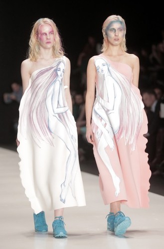 Pokaz Contrfashion na moskiewskim tygodniu mody