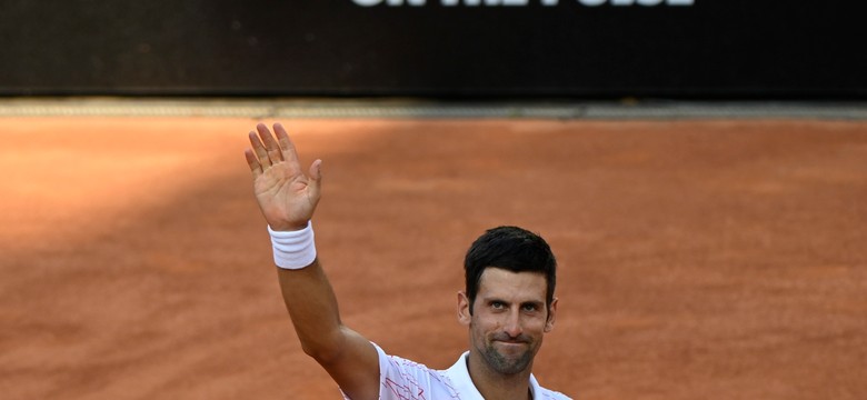 Novak Djokovic w finale turnieju ATP w Rzymie