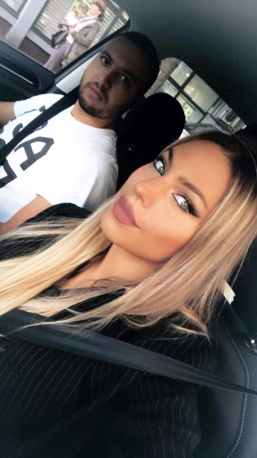 Ksenija Knežević sa partnerom