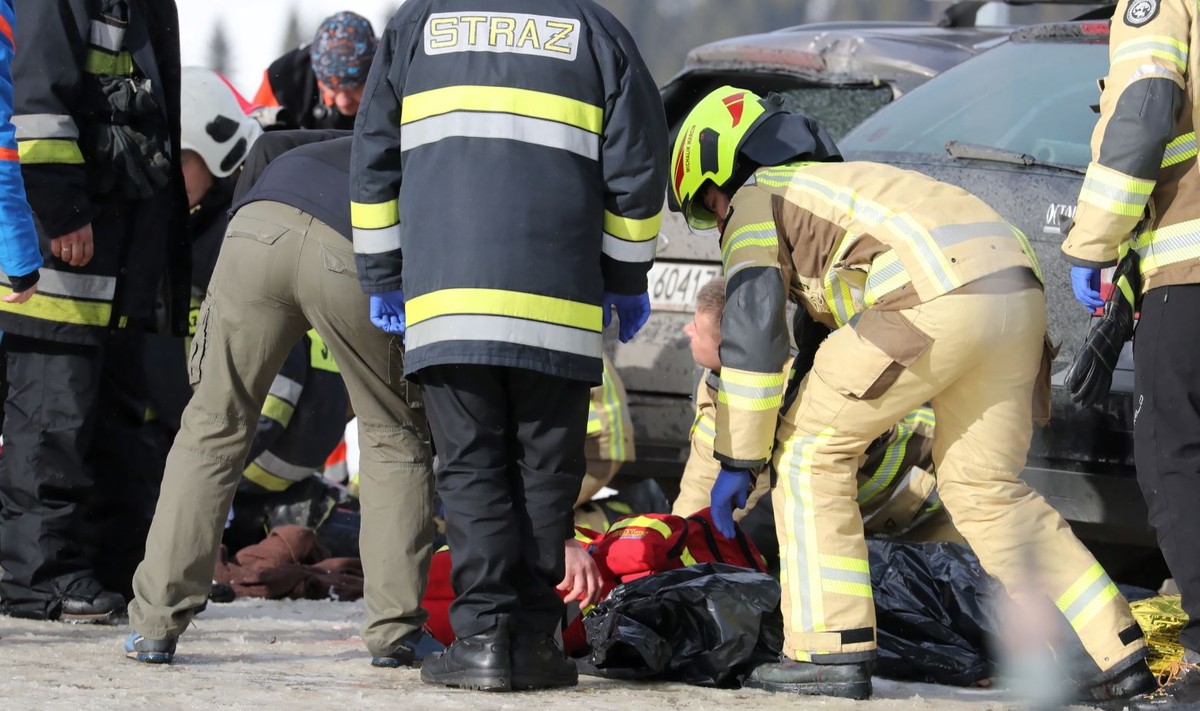 Wypadek w Bukowinie. "Blaszany dach otworzył się jak konserwa"