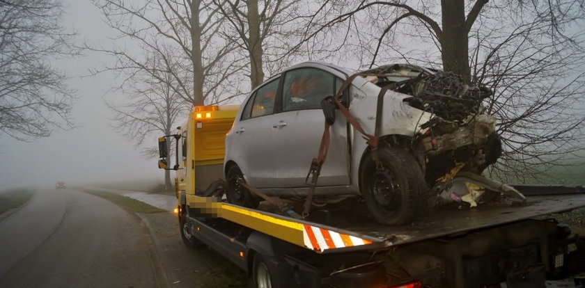 Tragedia koło Słupska. 20-latek zginął na miejscu