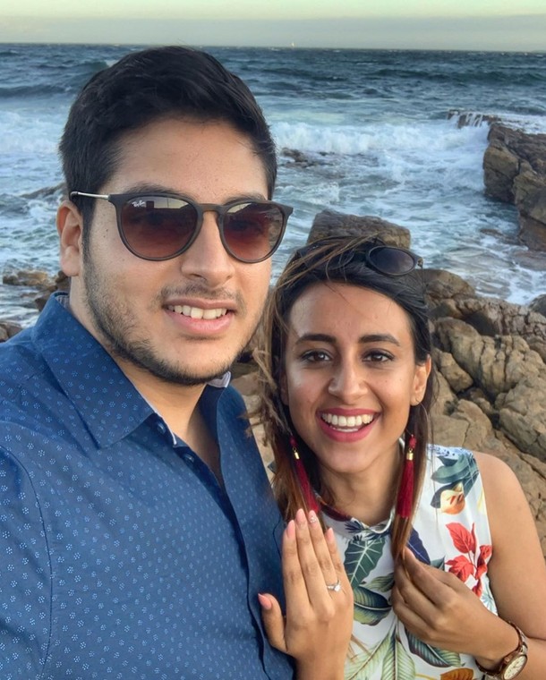 K24 News Anchor Shiksha Arora gets engaged to longtime boyfriend (Instagram/Shiksha Arora)