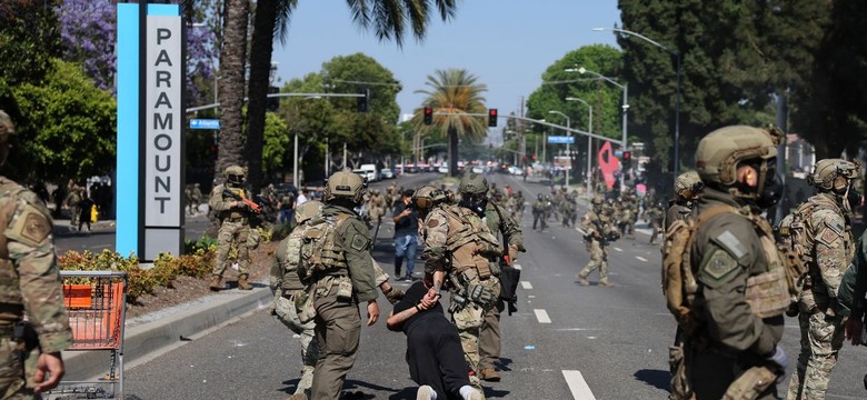 Gorąco w Los Angeles. Donald Trump wysyła Gwardię Narodową