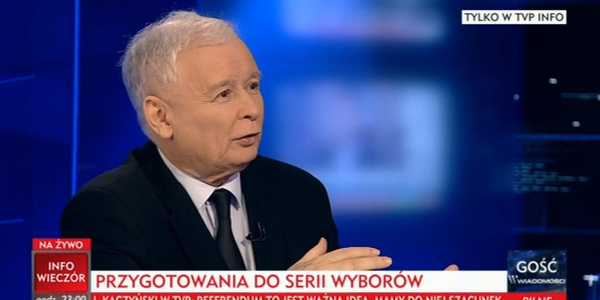 Długo nieobecny Jarosław Kaczyński w końcu zabiera głos