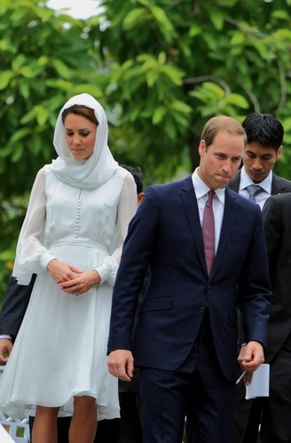 Księżna Catherine i książę William