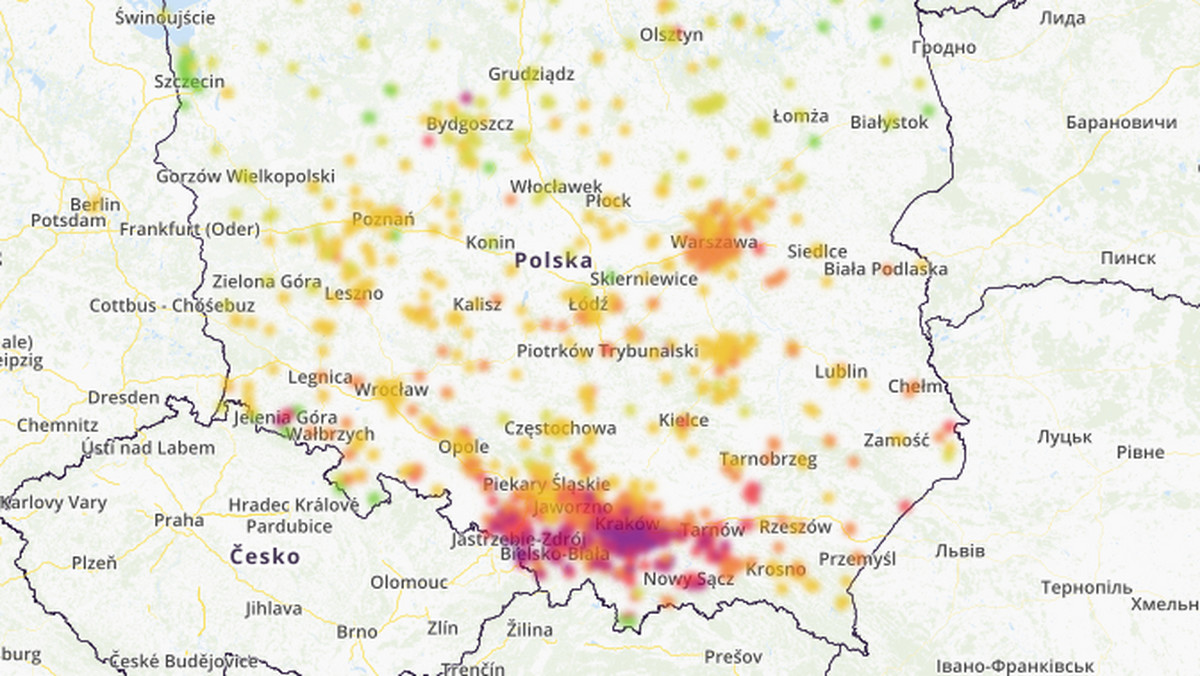 Smog w Polsce - 21 stycznia. Stan, jakość i zanieczyszczenie powietrza