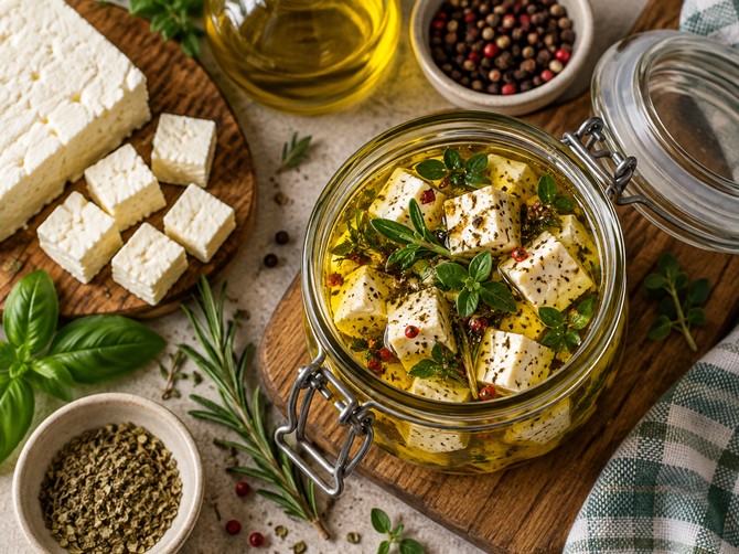 Feta sir u maslinovom ulju je dar bogova sa Olimpa: Mlečna zimnica se sprema za 5 minuta