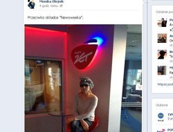 Olejnik w turbanie broni Macierewicza przed tygodnikiem Lisa