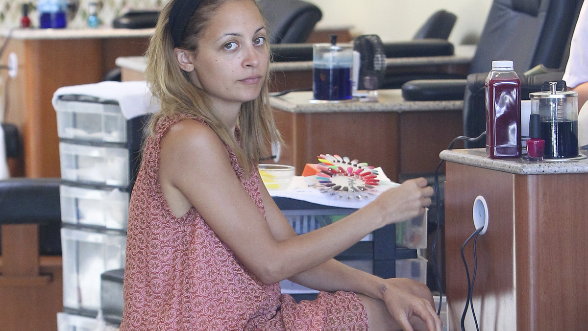 Nicole Richie bez makijażu / fot. Agencja Forum