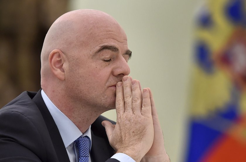 Władimir Putin rozmawiał z Giannim Infantino w sprawie MŚ 2018 w Rosji