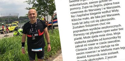 Marcinkiewicz na zawodach sportowych. Nagle pojawił się... komornik