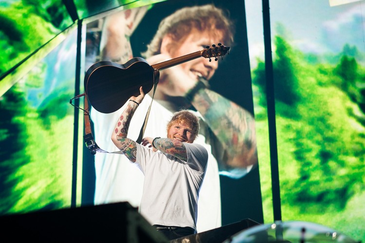 Ed Sheeran - koncert w Waszawie, 12 sierpnia 2018 fot. Charm Music/ mat. promocyjne