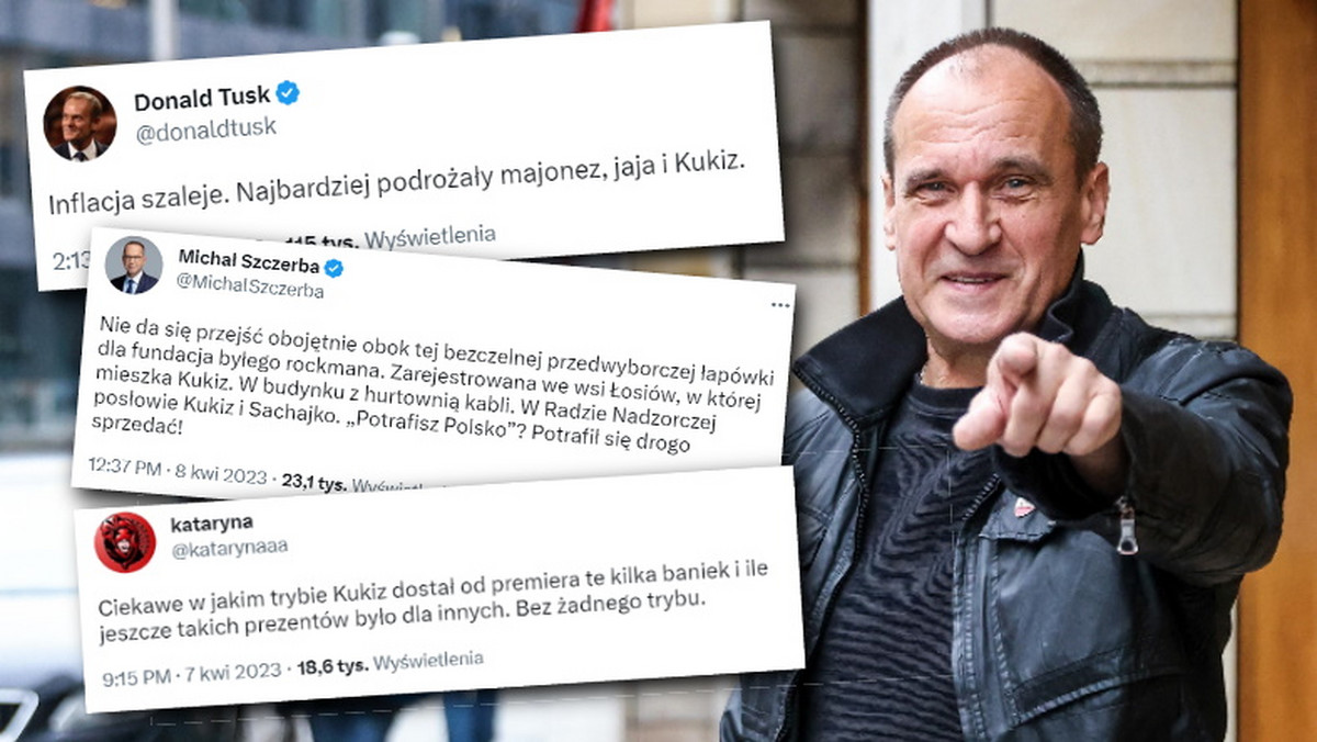 Fala komentarzy po rządowych milionach dla Kukiza. "Spieniężył przyzwoitość"