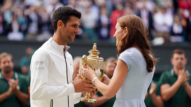 Księżna Kate podczas finału Wimbledonu przyjęła niezapowiedziany prezent
